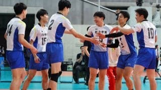 春高バレー　駿台学園、大会２連覇へ好発進　次戦は宿敵・高川学園　司令塔・三宅「スパイカーと力を合わせていきたい」