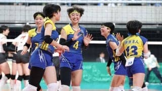 春高バレー　横浜隼人、〝３度目の正直〟で初勝利！　主将・長井「すごいことをしたと思う」