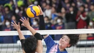 春高バレー　郡山女大付、２冠女王に粘りみせた　エース浅利「自分たちのプレーはしっかりできた」