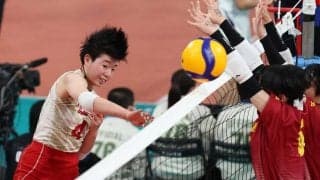 古川学園の１年生が伸び伸びプレー　昨年覇者に気負いなく　春高バレー