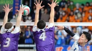 ２冠目指す高川学園　〝強気〟で劣勢はね返す　春高バレー