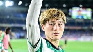 「スーパーサイヤ人みたい」古橋亨梧のデジタル年賀状のイラストに「毛量が…」とファン反応！「スーパーキヨゴ？」「このイラストの出処がどこなのか知りたいｗ」の声