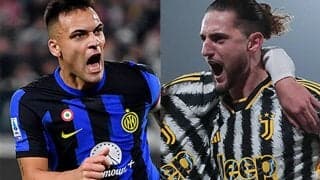 【セリエA第19節プレビュー】前半戦最終戦、冬の王者はインテルかユーベか