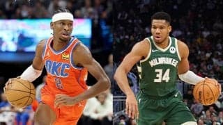 サンダーのSGA、バックスのヤニスが2023年12月の月間最優秀選手賞に選出