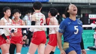 春高バレー　２連覇狙った古川学園は金蘭会に惜敗　１年生主体チームの主将・照井「苦しかったが春高楽しめた」