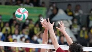 春高バレー　男子の大村工は主将エースの負傷が響く　２回戦の金星から一転フルセット負け