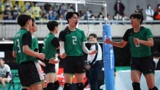 春高バレー　男子の正智深谷は８強ならず　エースの白野大稀は充実感「この舞台に出れて楽しかった」