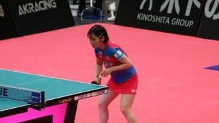 「戦術と技術の幅が……」平野美宇、指揮官が言及した現在地　今後に向けた期待「状態はよくなっている」【Tリーグ】