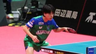 首位KM東京を支える分厚い選手層　単複勝利の篠塚大登は「怪我もなく良い状態」　倉嶋監督も成長に太鼓判【Tリーグ】