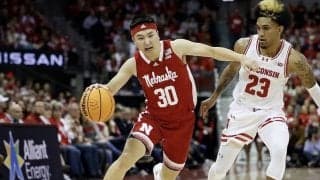 富永啓生が3本の3P含む17得点もネブラスカ大の連勝ストップ…ウィスコンシン大に黒星