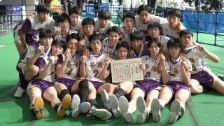 春高バレー　昇陽の快進撃止まる、エース小山海皇「みんなにありがとうと言いたい」