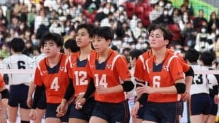 春高バレー　誠英〝泥んこバレー〟で食らいつくも準決敗退、上村日菜「エースをやってこられてよかった」