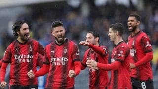 ミランが格下エンポリに3発快勝、チャカ・トラオレが公式戦連発のセリエA初弾【セリエA】