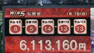 WIN5は2日連続600万円超の払戻し…フェアリーSはイフェイオンが勝利