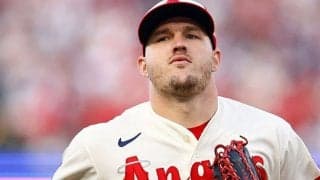 トラウトにコンバートの可能性　米報道…エ軍が中堅手に興味、大谷翔平が抜けDH起用も