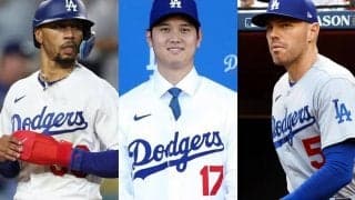 大谷翔平、ベッツ、フリーマンと「歴代の強力打線」を米メディアが比較　2000年のジャイアンツ、1996年のマリナーズを超えて「史上最高のトリオになるチャンスがある」
