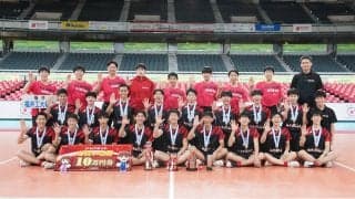 春高準Vの福井工大附福井高が着用したカラフルユニの正体。いつもの“ACミラン”風ではない!?