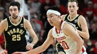 ネブラスカ大・富永啓生が金星に貢献…全米1位の強豪相手に最多19得点で存在感