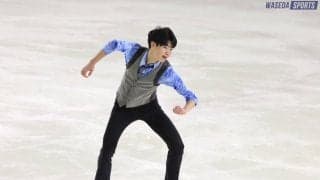 主将岡島、ラストインカレで充実の演技／インカレ１日目