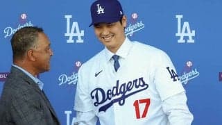 名門ドジャースに移籍の大谷翔平は“三冠王本命”　MLB公式が選出「打点の機会が増えるはずだ」