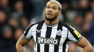 ニューカッスルにまたも…指揮官がジョエリントンの最低6週間離脱を明かす「本当に大きな打撃だ」