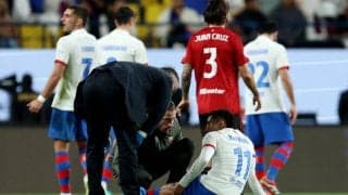 オサスナ戦で負傷交代のハフィーニャが左大腿二頭筋損傷で1カ月の離脱に…