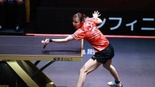 早田ひな、世界1位孫穎莎と激闘もフルゲーム敗戦　張本美和、松島輝空、戸上隼輔はベスト8進出ならず【WTTドーハ】