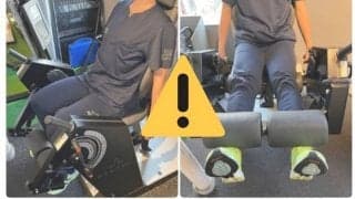 レッグエクステンションの効果を下げる「NGなやり方」とは