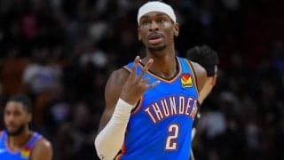 ウェスト首位タイへ浮上したサンダーのSGAが3位をキープ／最新版MVP候補ランキング