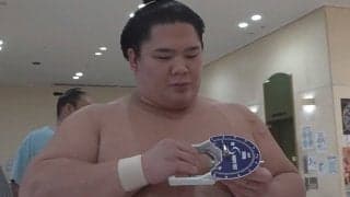 宇良、驚異の握力数値に豊昇龍が呆然 「残念です。弱なってますね…」直後の仕切り直しでさらに衝撃の数値も
