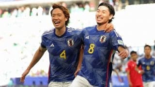 南野拓実が早々に先制もベトナムが逆転…それでも前半終盤に南野＆中村のゴールで日本が逆転【アジアカップ2023】