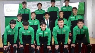 16年ぶりJ1復帰の東京Vが新体制発表会見実施…13名の新戦力が意気込み語る