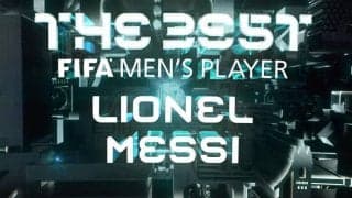 メッシが男子年間最優秀選手を2年連続3度目の受賞! 『ザ・ベスト・FIFAフットボールアウォーズ』で各賞発表