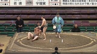 体重60キロ軽量級ベテラン力士、20歳力士を相手に“技あり白星”館内ざわめき「持ち味がでた」「いつ見ても細いのに頑張る」
