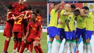 今年3月に2013年以来のスペイン代表vsブラジル代表！　反人種差別活動を呼びかけへ