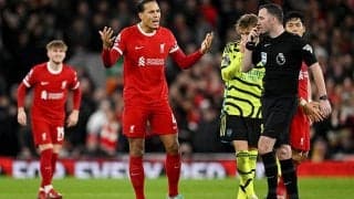 物議醸したリバプール戦でのウーデゴールのハンド…PGMOLチーフのウェブ氏が誤審認める「PKが必要だった」