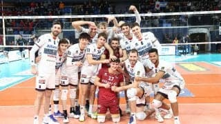 石川祐希のミラノはチステルナにストレートで勝利  【海外リーグ所属日本代表選手・1/13、14】