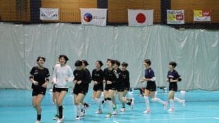 全国中学生選抜の男女各12名が今年2月のイタリア遠征へ向けて合宿を実施