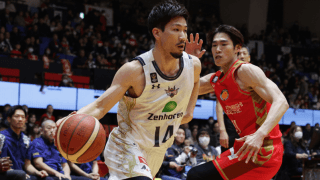 琉球の岸本隆一がBリーグ通算3ポイント800本達成…富樫勇樹に次いで2人目の快挙