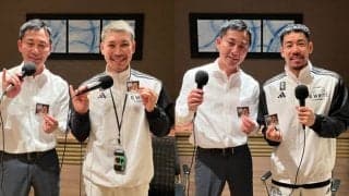 球宴現地から島田チェアマンがリポート…沖縄出身の山内盛久、並里成がチーム愛を語る