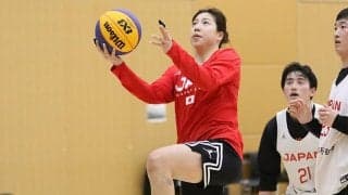 ダイナミックなプレーで魅了する3ｘ3女子日本代表の永田萌絵…「3ｘ3はやっぱり楽しい」