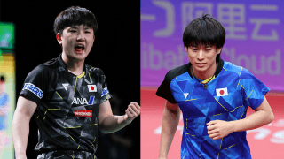 エース張本智和、水谷隼以来の3連覇かかる戸上隼輔が男子シングルス本命　進境著しい16歳松島輝空は両雄に迫れるか【全日本卓球】