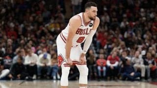ブルズのザック・ラビーンが右足捻挫で最低1～2週間の欠場…年明けに18試合ぶり復帰も再離脱に