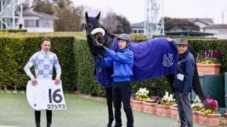 【中山2R】ルメール「上でもやれる」ロクシアスがダート替わりで初勝利