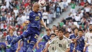 あわやの惜しいヘッドも「入るのが遅かった」前田大然がイラク戦の対応に苦慮したと語る「背後を取れると思っていたけど…」