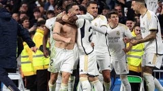 マドリーがカルバハル劇的後半AT弾で2点差引っくり返す逆転勝利！　最下位アルメリアに大苦戦も3度のOFRも味方に【ラ・リーガ】