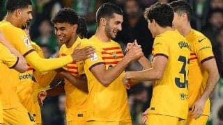 バルセロナがベティスとの壮絶打ち合いを劇的に制す！　クラブ100戦目フェランがトリプレーテ含む全4点に関与【ラ・リーガ】