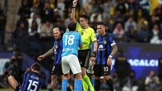 「審判の力不足は明らか」スーペル・コッパ決勝での判定にナポリ会長は怒り