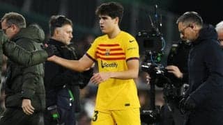 ラ・リーガで先発デビューの17歳DFクバルシ、夢だったバルセロナでのプレーに「人生で最高の1週間」