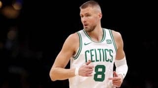 昨季王者ナゲッツとの一戦を終えたポルジンギス「もしポストシーズンで対戦すれば…」